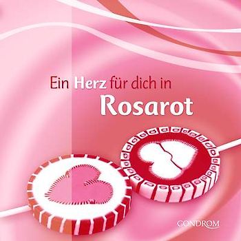 Ein Herz für dich in Rosarot