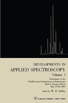 Developments in Applied Spectroscopy Volume 1