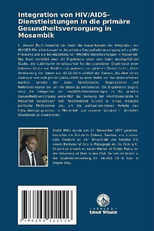 Integration von HIV/AIDS-Dienstleistungen in die primäre Gesundheitsversorgung in Mosambik