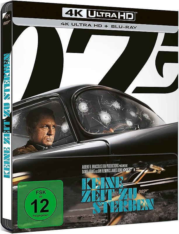James Bond - Keine Zeit zu sterben [Steelbook, 2 Discs] 4K Ultra HD Blu-ray