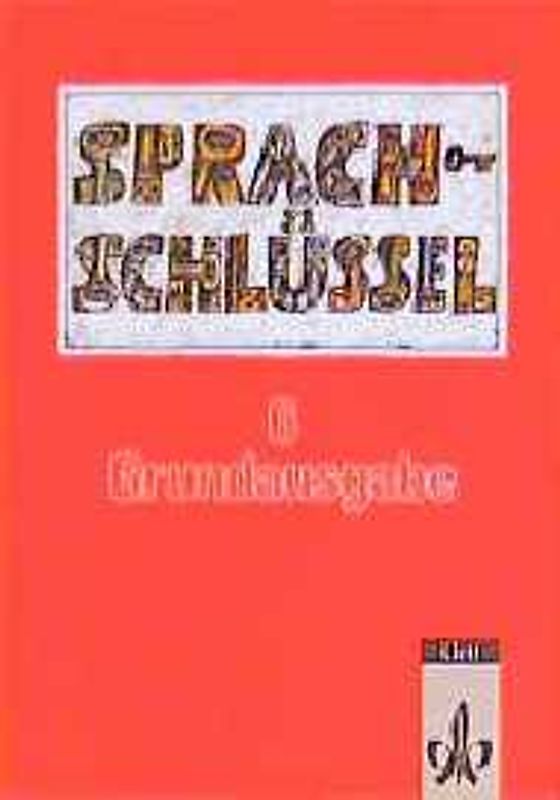 Sprachschlüssel - Grundausgabe und Ausgabe C
