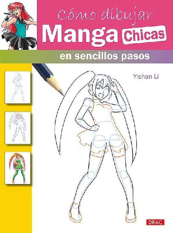 Cómo dibujar manga chicas en sencillos pasos