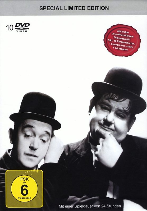 Laurel & Hardy [10 DVDs, Special Limited Edition] DVD