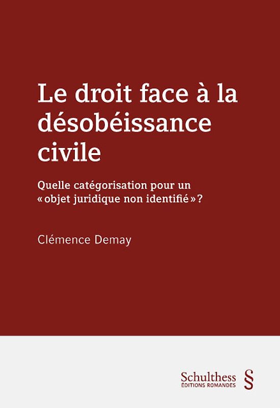 Le droit face à la désobéissance civile