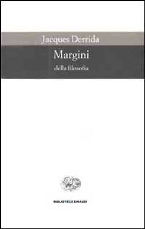 Margini della filosofia