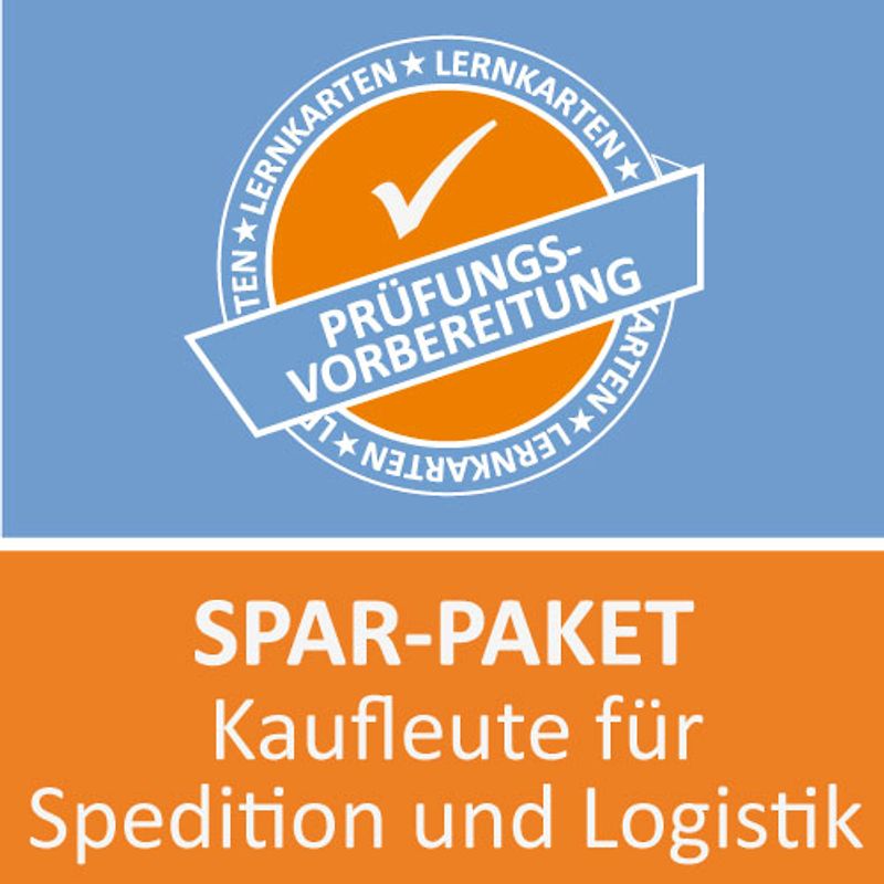 Lernkarten Paket Kaufmann für Spedition und Logistik