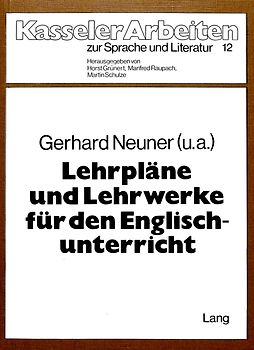 Lehrpläne und Lehrwerke für den Englischunterricht
