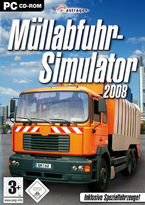 Müllabfuhr-Simulator 2008 PC Spiele
