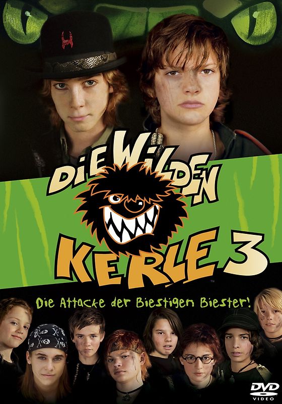 Die wilden Kerle 3 - Die Attacke der biestigen Biester! DVD