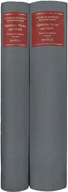 Sämtliche Werke und Briefe. Historisch-kritische Ausgabe