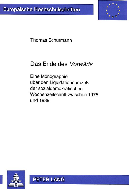 Das Ende des «Vorwärts»