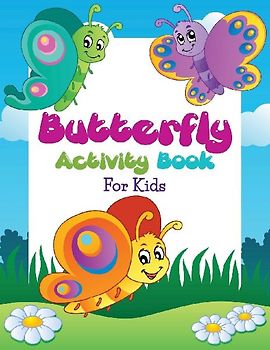 Butterfly Activity Book For Kids