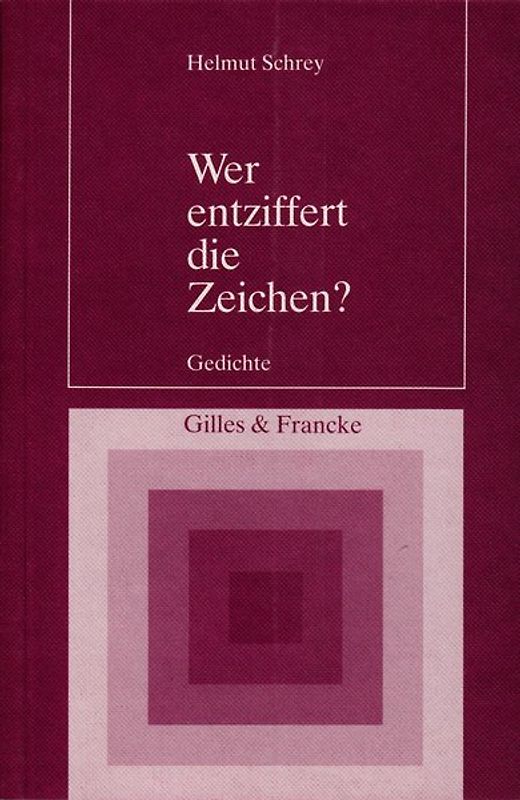 Wer entziffert die Zeichen?