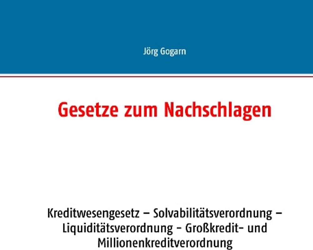 Gesetze zum Nachschlagen