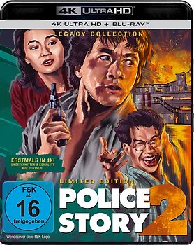 Police Story 2 4K - Legacy Collection LTD. 4K Ultra HD Blu-ray
