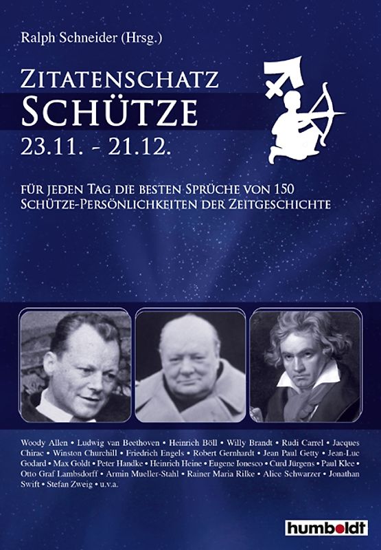 Zitatenschatz Schütze - 23.11.-21.12.
