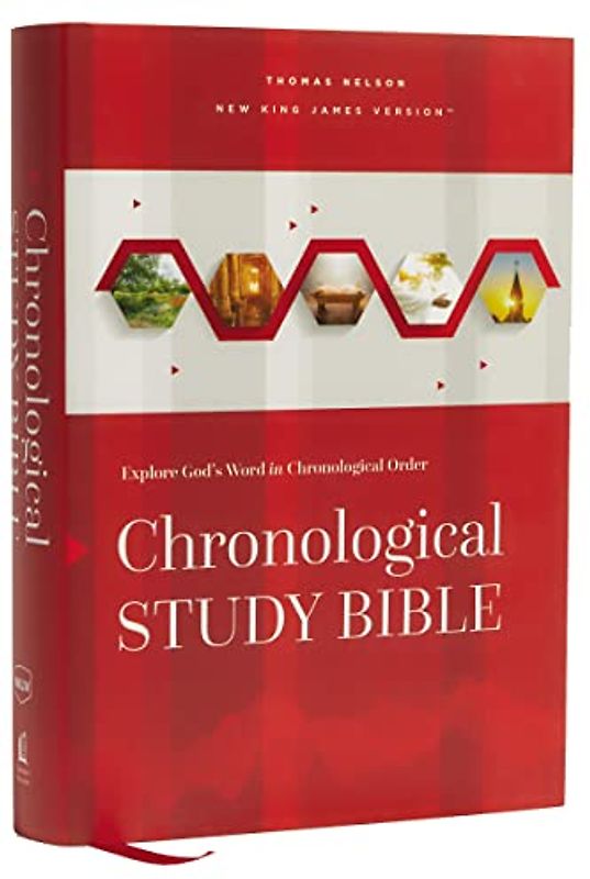 Nkjv, Chronological Study Bible, Hardcover, Comfort Print