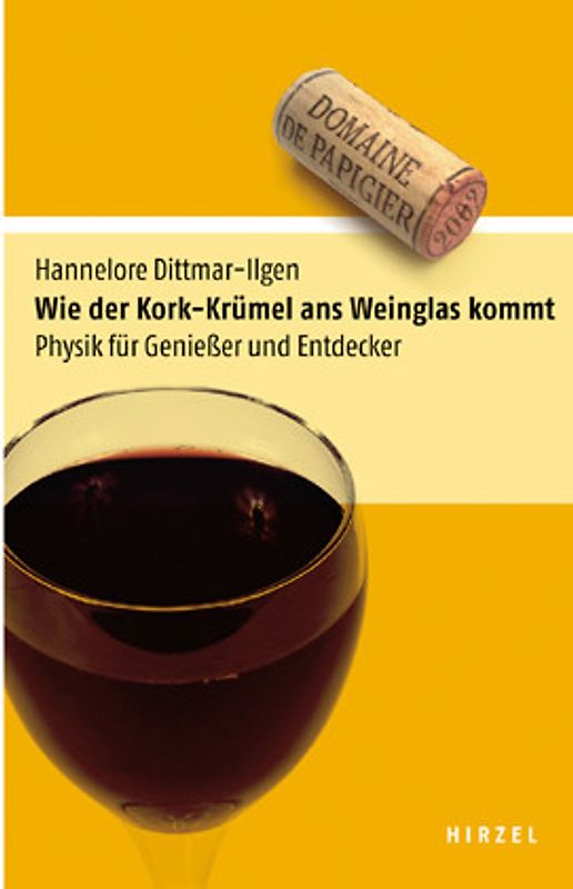 Wie der Kork-Krümel ans Weinglas kommt