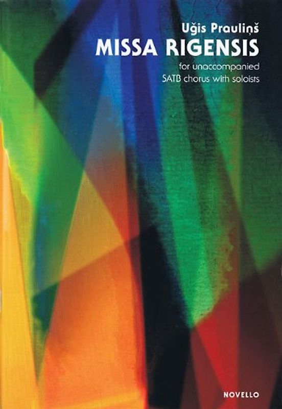 Praulins Ugis Missa Rigensis Satb Choral