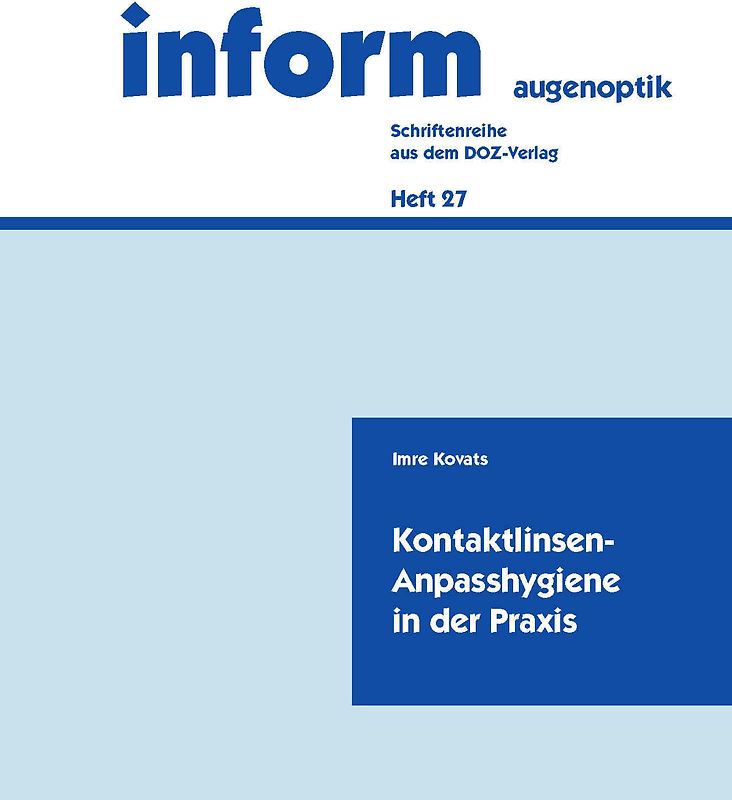 Kontaktlinsen-Anpasshygiene in der Praxis