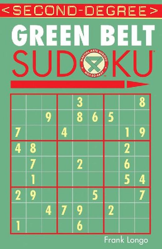 Second-Degree Green Belt Sudoku(r)