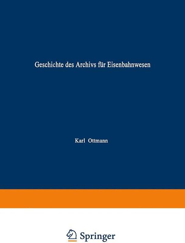Geschichte des Archivs für Eisenbahnwesen