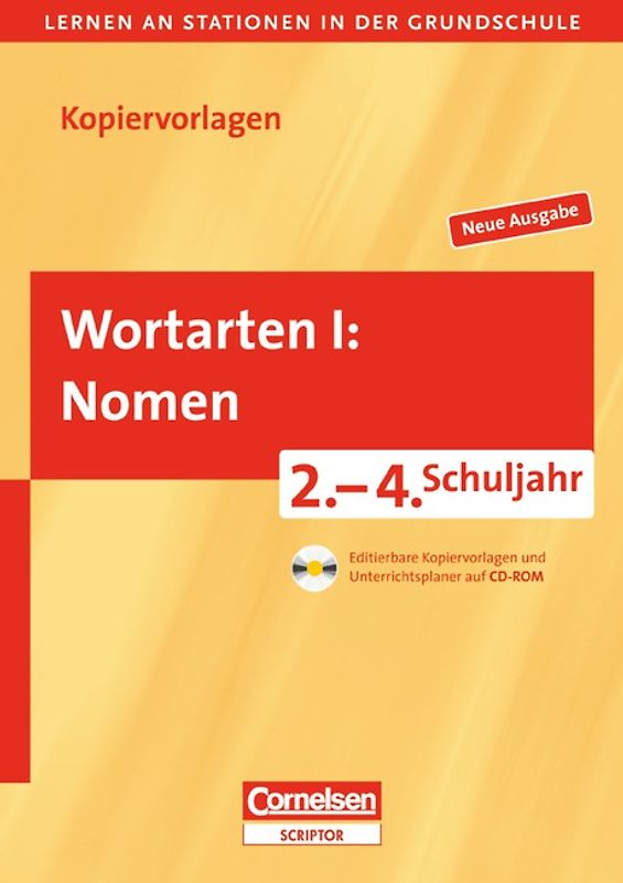 Lernen an Stationen in der Grundschule - Neue Ausgabe / 2.-4. Schuljahr - Wortarten I: Nomen