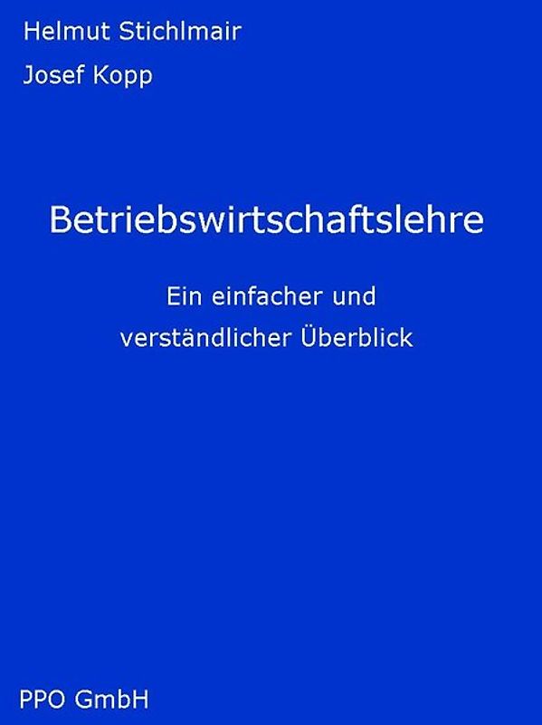 Betriebswirtschaftslehre