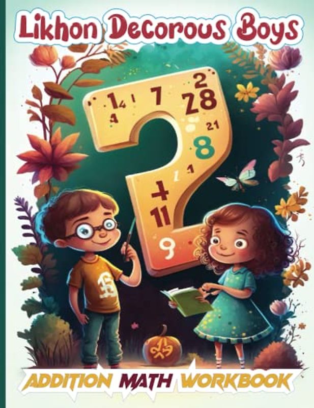 Likhon Decorous Boys Addition Math Workbook