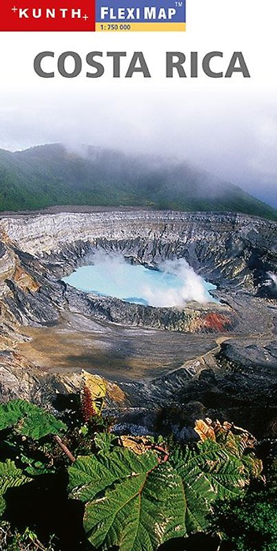 KUNTH FlexiMap Magnum Costa Rica 1:750000