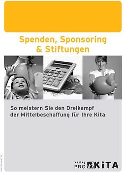 Spenden, Sponsoring & Stiftungen