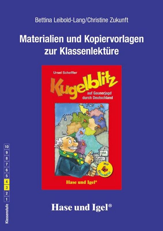 Begleitmaterial: Kugelblitz auf Gaunerjagd durch Deutschland / Silbenhilfe