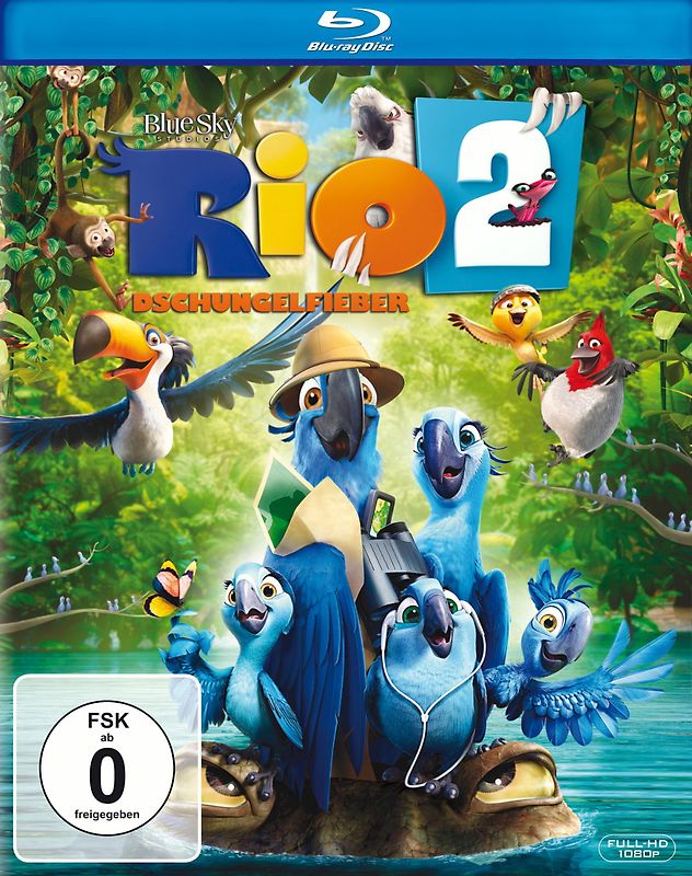 Rio 2 - Dschungelfieber Blu-ray Disc