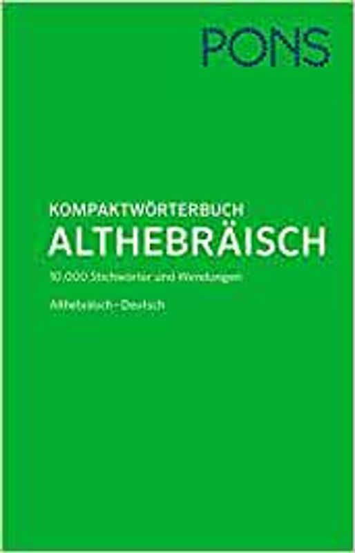 PONS Kompaktwörterbuch Althebräisch