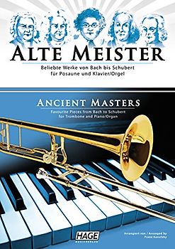 Alte Meister für Posaune und Klavier/Orgel. Beliebte Werke von Bach bis Schubert