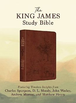 The King James Study Bible: Featuring Timeless Insights from Charles Spurgeon, D. L. Moody, John Wesley, Andrew Murray, and Matthew Henry
