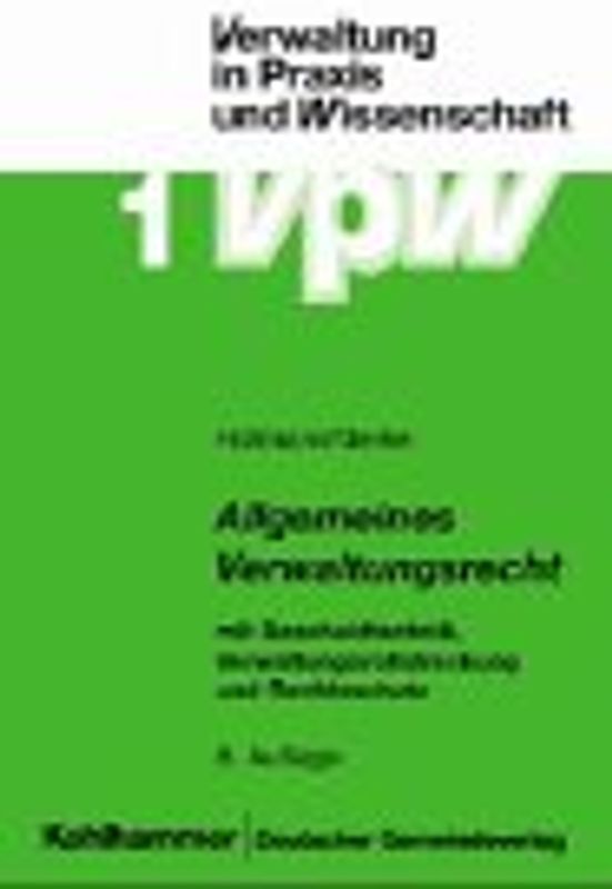 Allgemeines Verwaltungsrecht