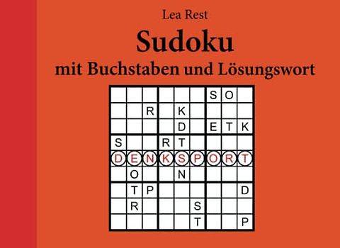 Sudoku mit Buchstaben und Lösungswort