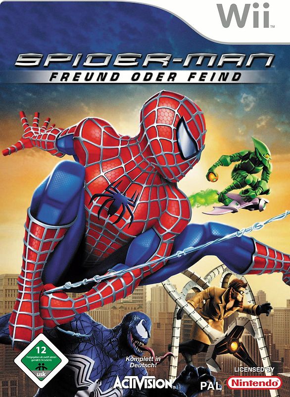 Spiderman: Freund oder Feind Nintendo Wii