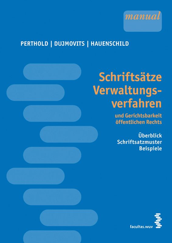 Schriftsätze Verwaltungsverfahren und Gerichtsbarkeit öffentlichen Rechts