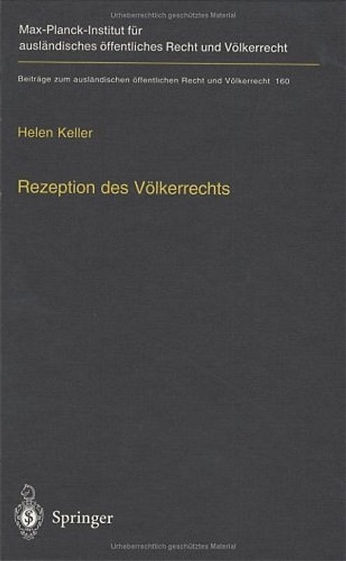 Rezeption des Völkerrechts