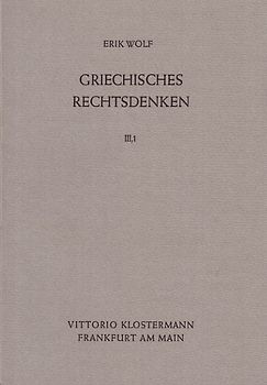 Griechisches Rechtsdenken