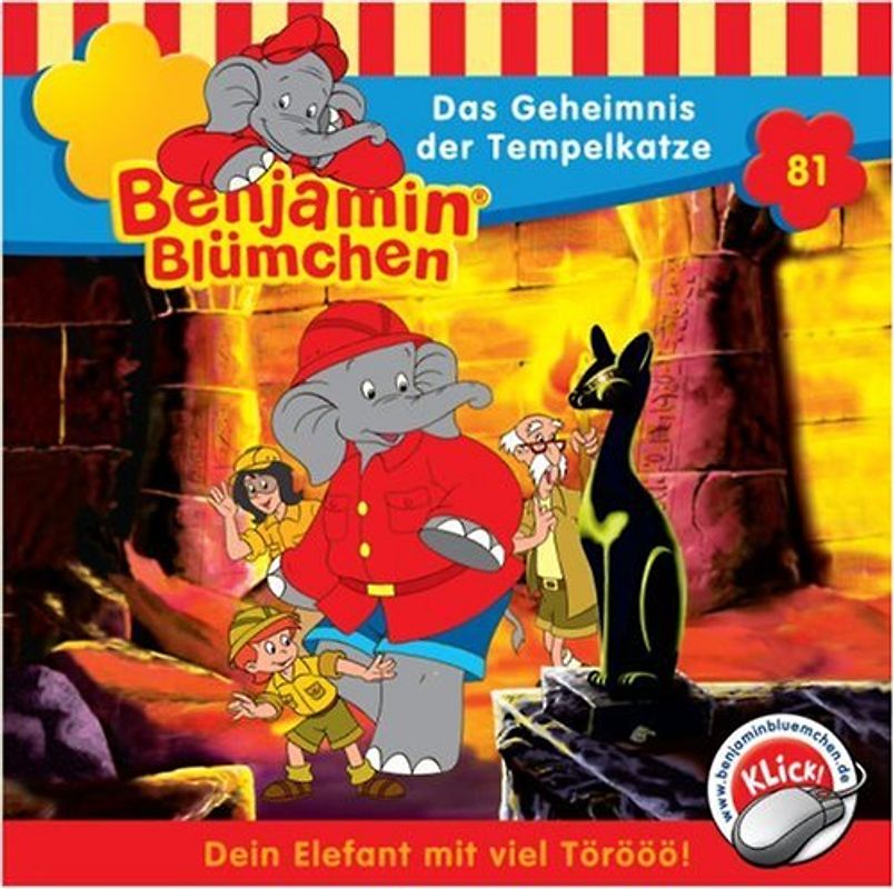 Benjamin Blümchen - Benjamin Blümchen - Folge 81: Das Geheimnis der Tempelkatze