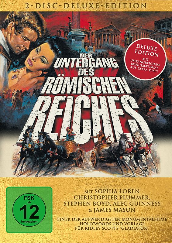 Der Untergang des Römischen Reiches [Deluxe Edition, 2 DVDs] DVD