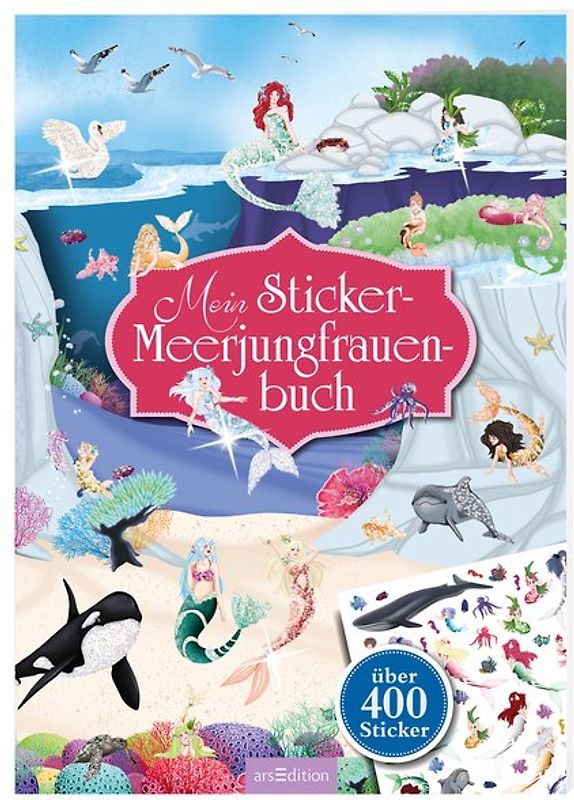 Mein Sticker-Meerjungfrauenbuch