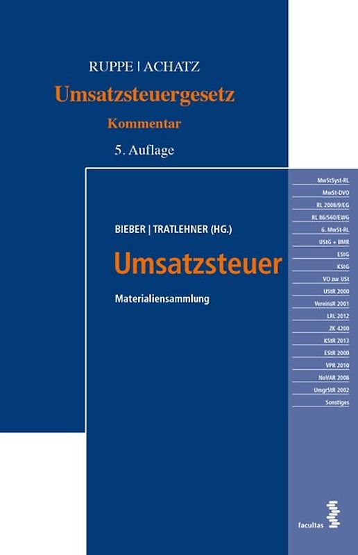 Umsatzsteuer Materialiensammlung und Umsatzsteuergesetz Kommentar