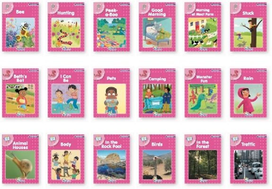 Jolly Phonics Pink Readers Complete Set