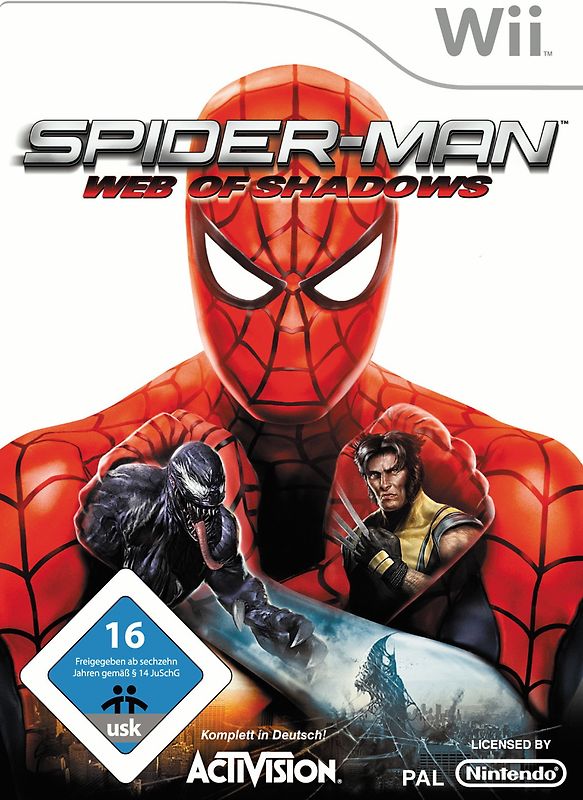 Spiderman: Web of Shadows Nintendo Wii