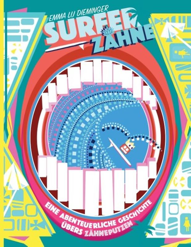 Surfer Zähne
