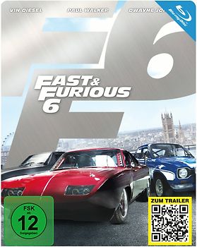 Fast & Furious 6 [Steelbook, Limited Edition] Blu-ray Disc